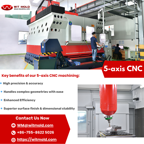 Advancing Mold Manufacturing with 5-Axis CNC